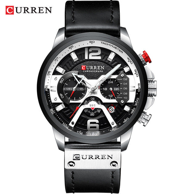 CURREN Casual Sport Chronograph Wristwatch