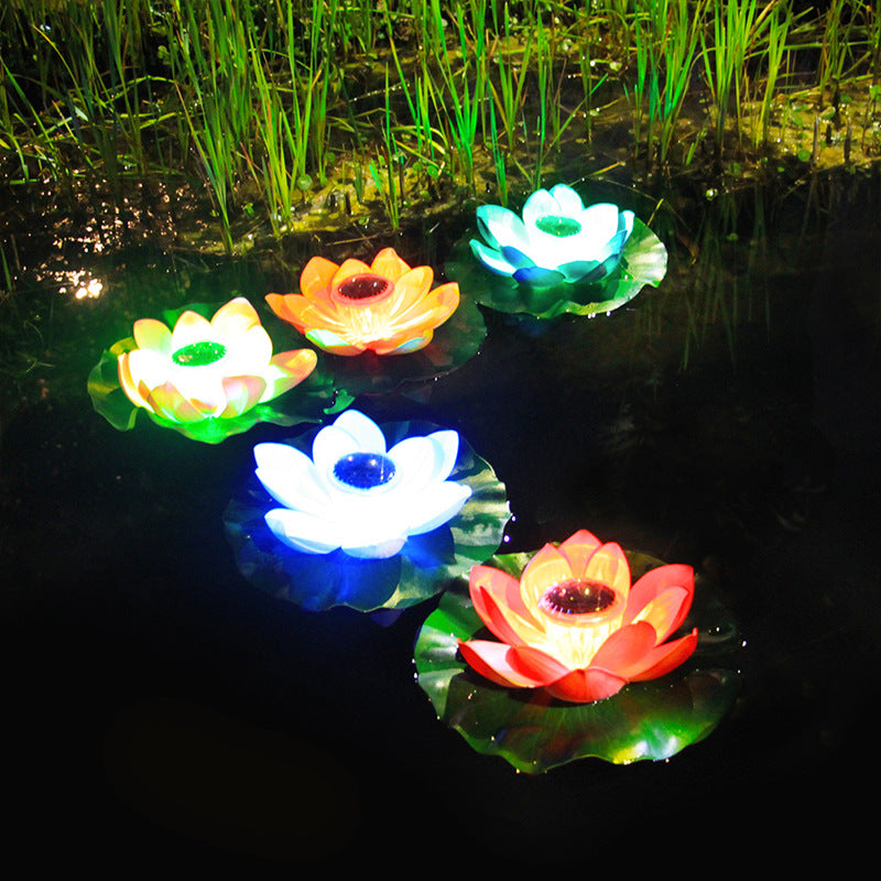 Outdoor Waterproof Pond Water Solar Garden Lamp