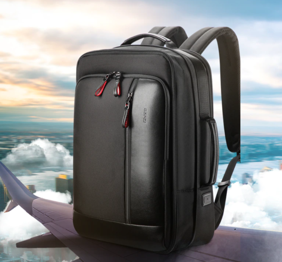 Anti Theft 15.6 Inch Laptop Backpack - USB External Charge - Waterproof