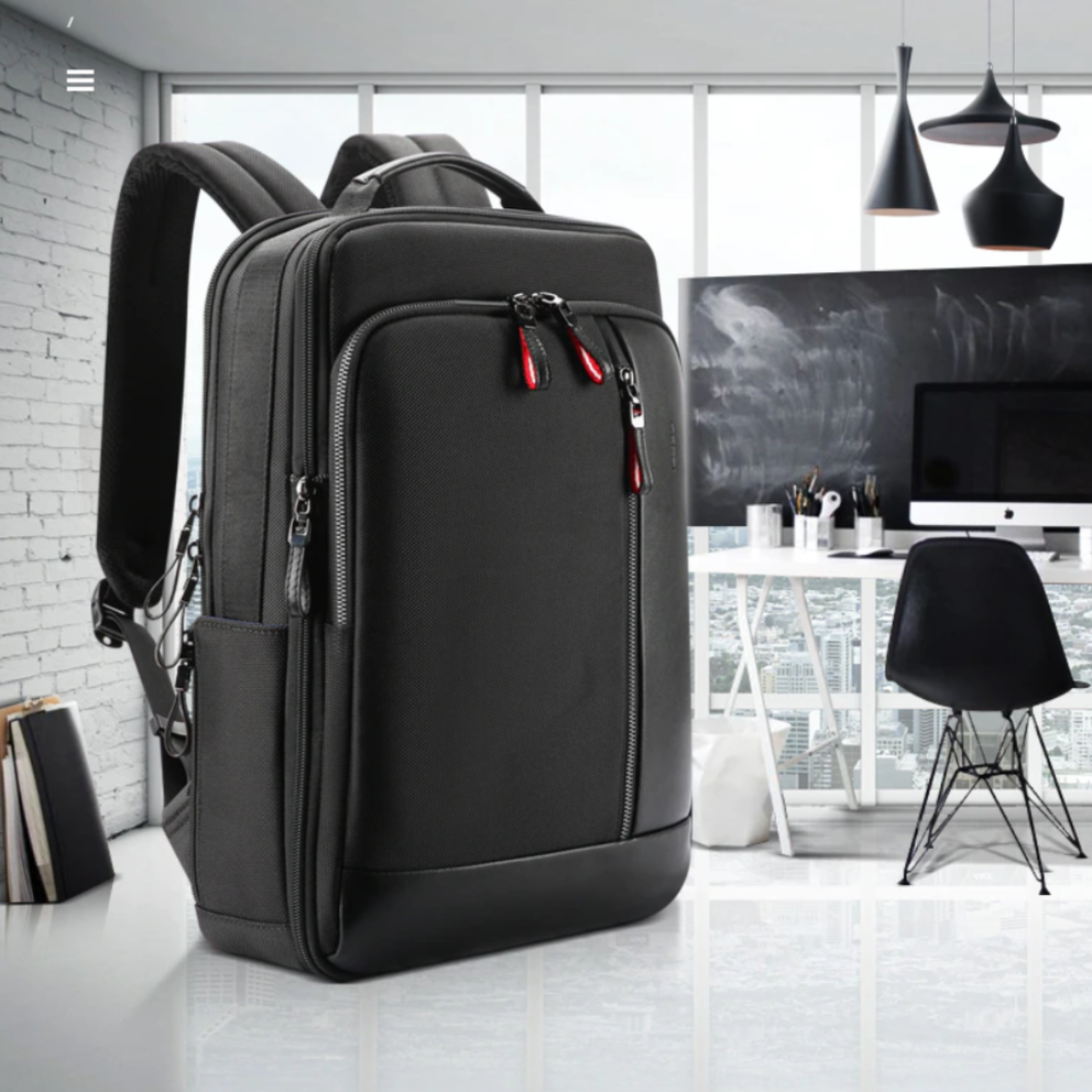 Anti Theft 15.6 Inch Laptop Backpack - USB External Charge - Waterproof