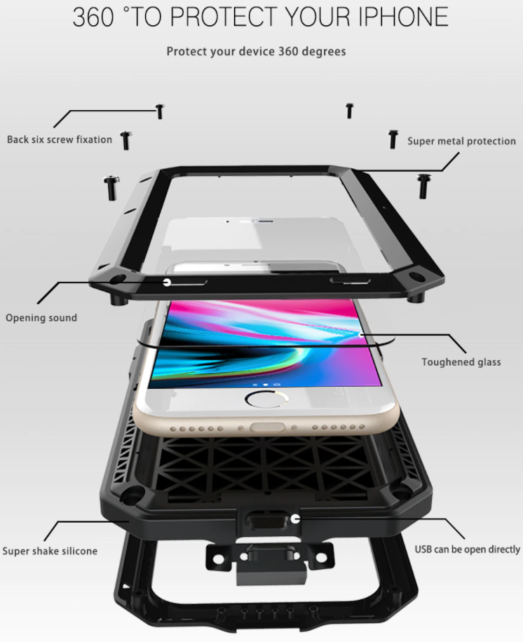 Metal Phone Case - Rugged Protection