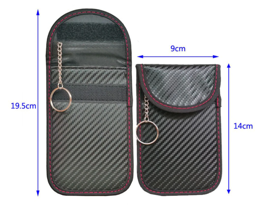 Portable HQ Anti-Theft Key Fob RFID Signal Blocker