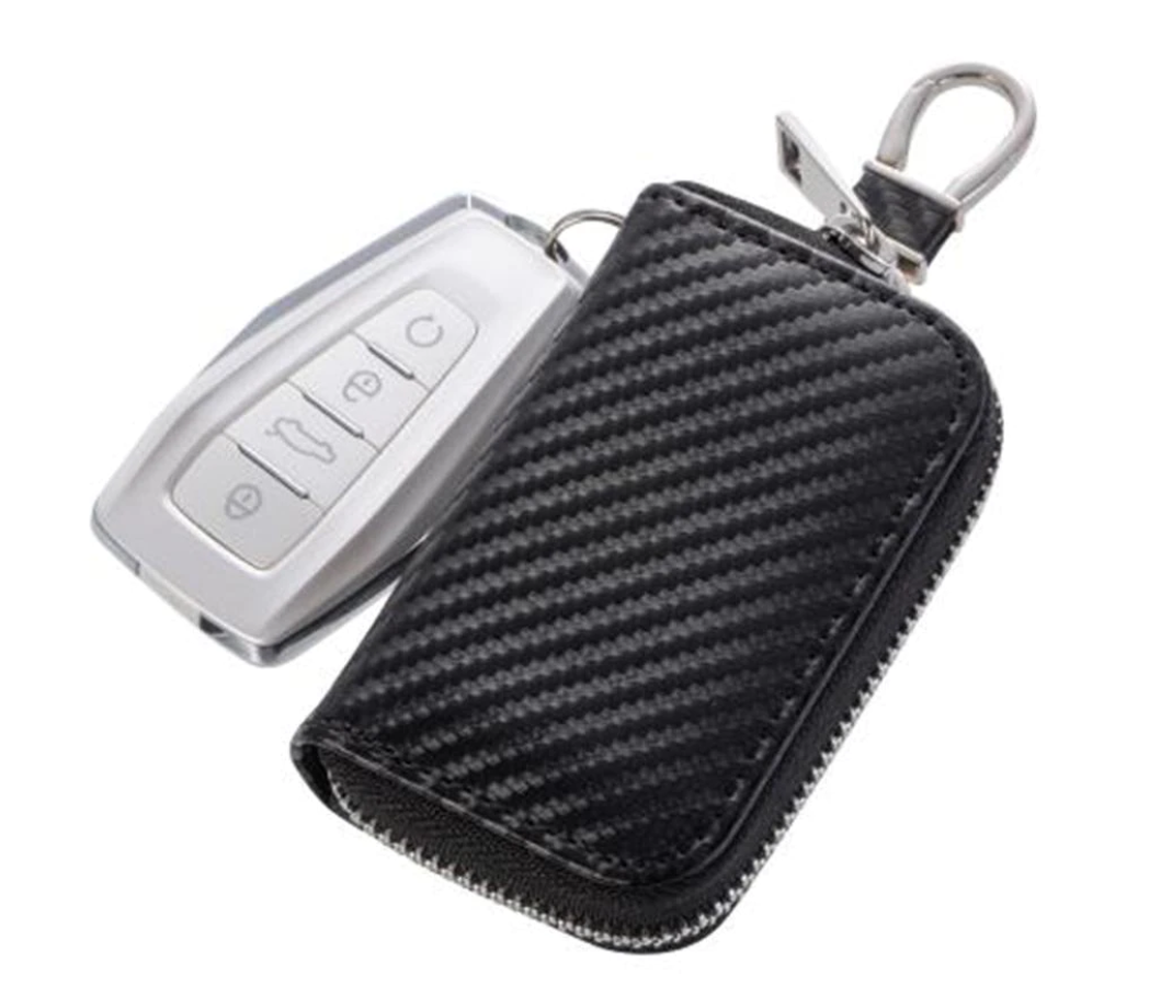 Premium Anti-Theft Key Fob Faraday Cage Protector Car RFID Signal Blocker