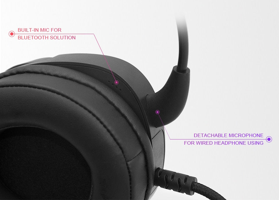 Wireless Gaming Headphones with Microphone