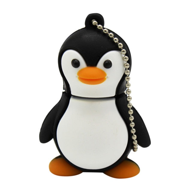 Cute Cartoon Animal USB 2.0 Flash Drives - 4GB, 8GB, 16GB, 32GB or 64GB