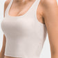 U Back Crop Tank Top
