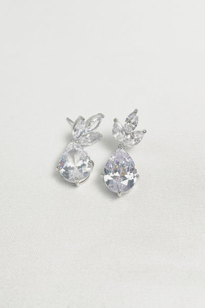 Zirconia Stone Drop Earrings