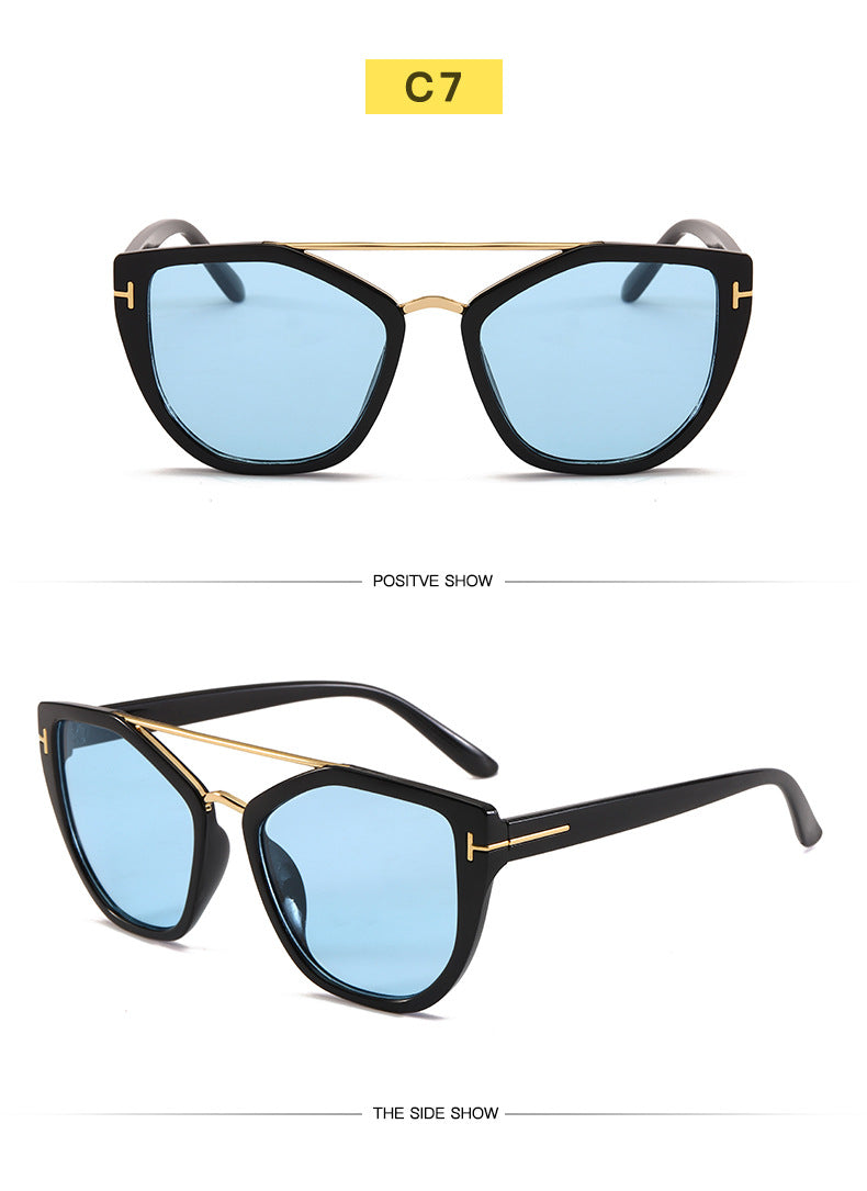 European Large Frame Sunglasses