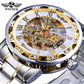 Winner Classic Explosion Hollow Diamond Men's Watch