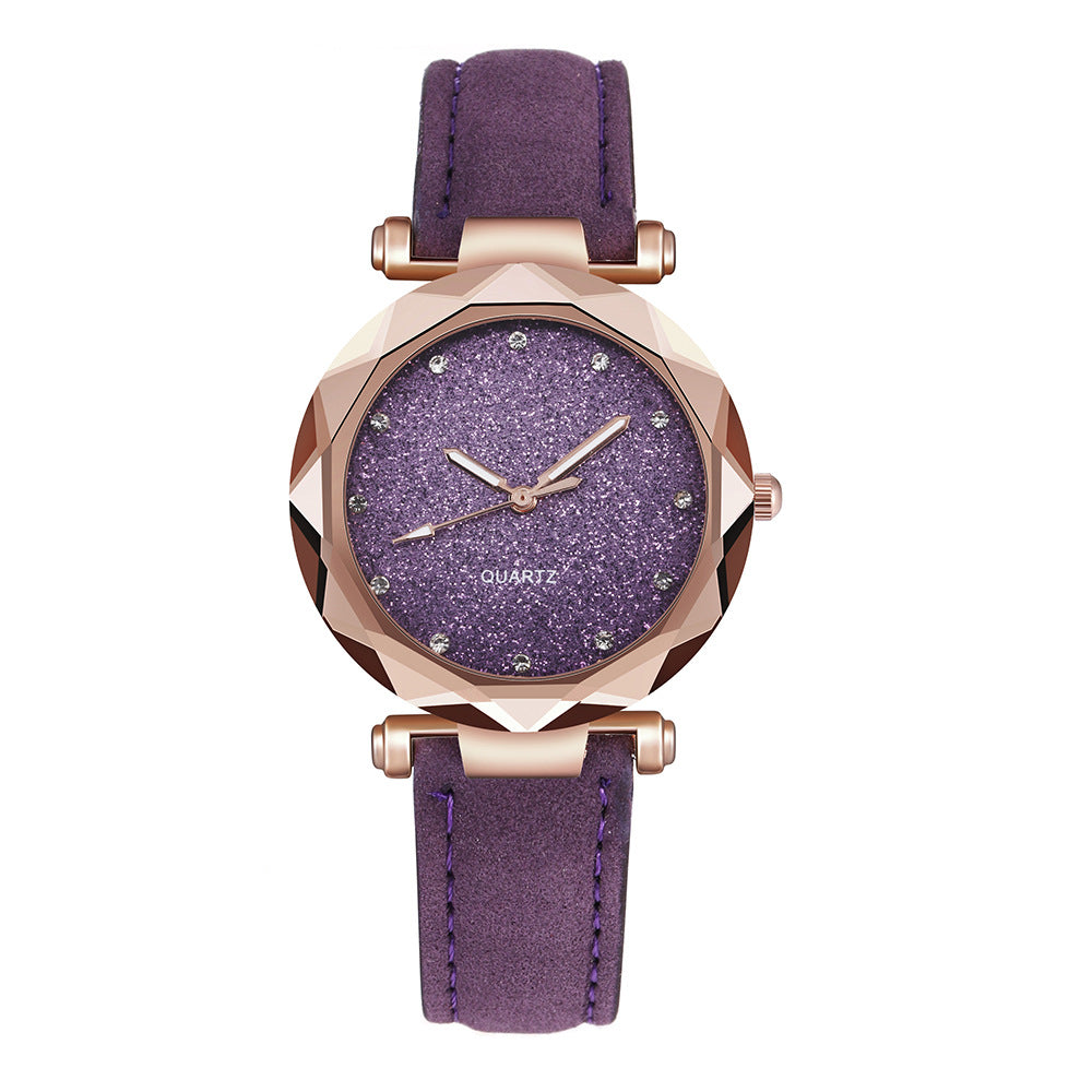 Women Romantic Starry Sky Wrist Watch