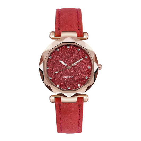 Women Romantic Starry Sky Wrist Watch