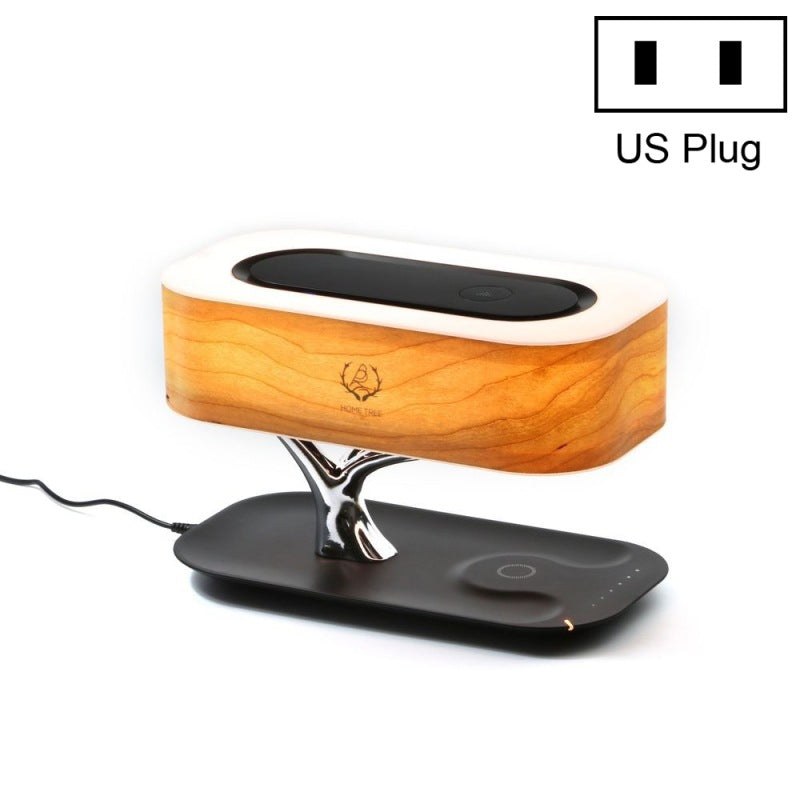 Tree of Light Bluetooth Speaker Desk Lamp Mobile Phone Wireless Charger