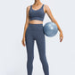 High Rise Ankle Length Yoga Leggings