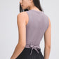 Wrap Front Sports Tank Top