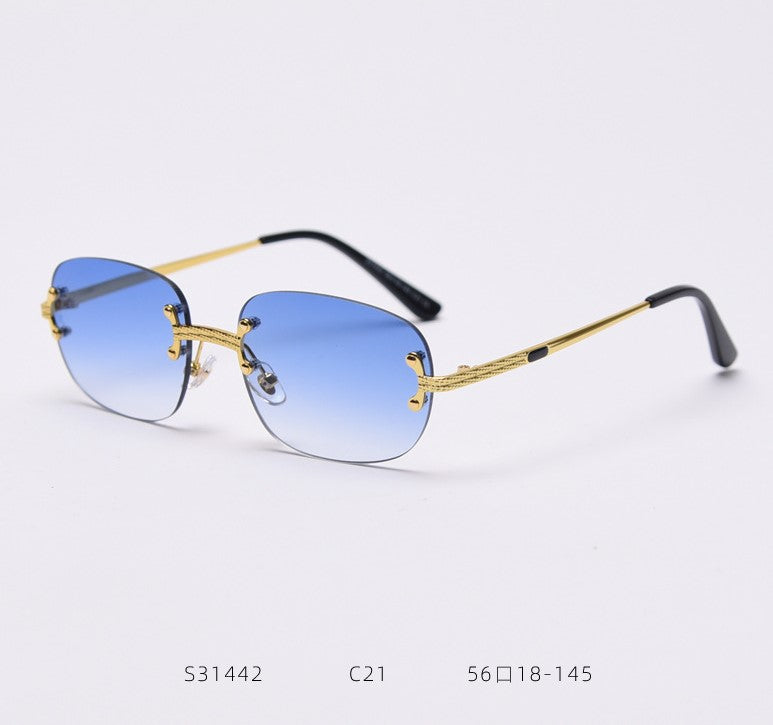 Cross-Border European Square Sunglasses