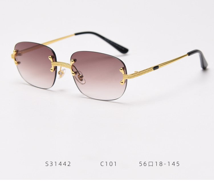 Cross-Border European Square Sunglasses