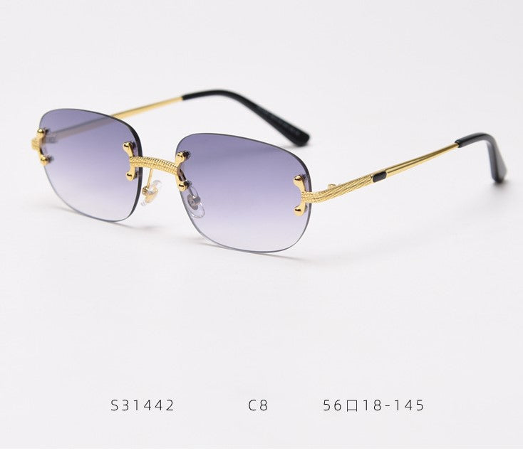 Cross-Border European Square Sunglasses