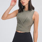 Wrap Front Sports Tank Top