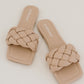 Weeboo Cakewalk Woven Square Toe Slides