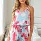 Colorblock Tie Dye Romper