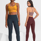 Double-Strap Cross-Back Sports Bra