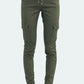 Drawstring Ankle Pocket Jeans