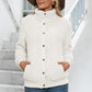 Snap Button Down Teddy Jacket