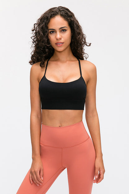 Y Strap Sports Bra