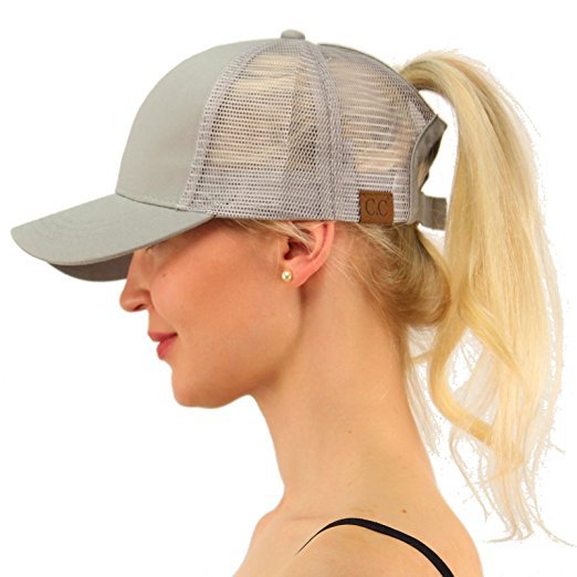 Ponytail Women Mesh Caps