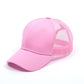 Ponytail Women Mesh Caps