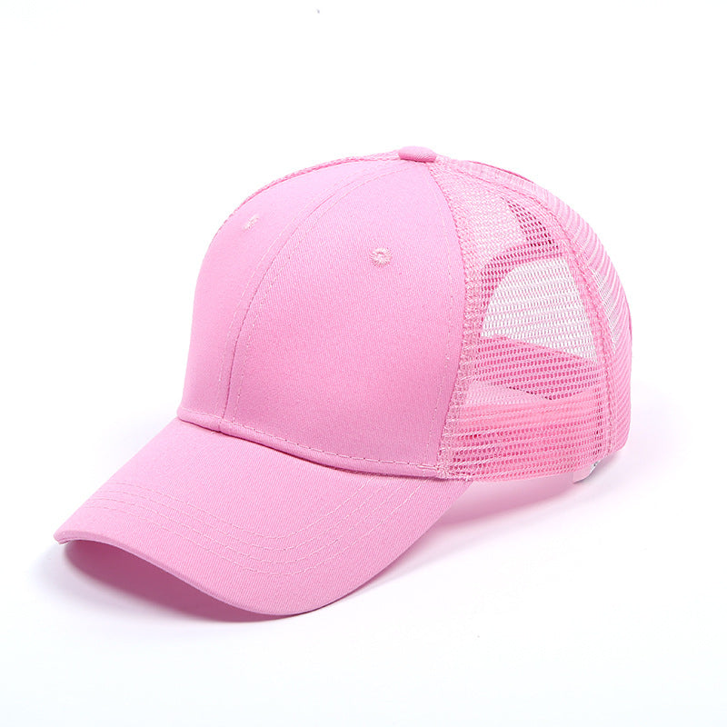 Ponytail Women Mesh Caps