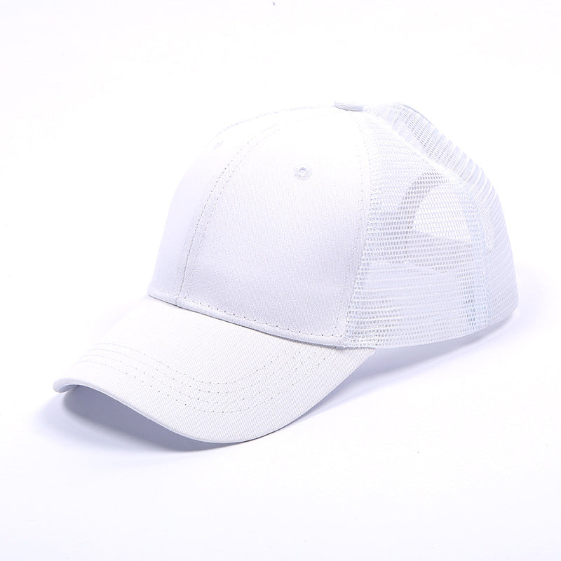 Ponytail Women Mesh Caps