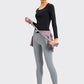 High Rise Crop Fitness Leggings