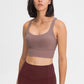 Double-Strap Cross-Back Sports Bra