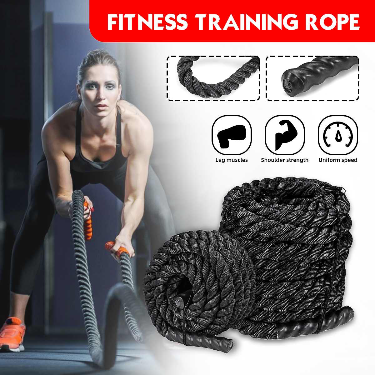 Fitness Training Heavy Rope - Various Lengths