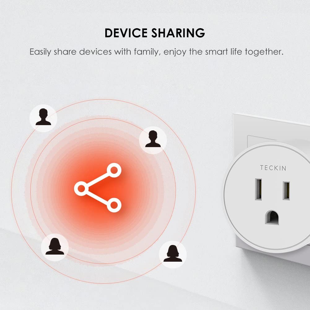 WiFi Smart Plug with Remote Voice Control