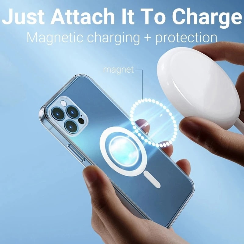 Magsafe Magnetic Wireless Charging Case For iPhone