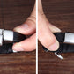 Braided Leather & Stainless Steel Men's bracelet