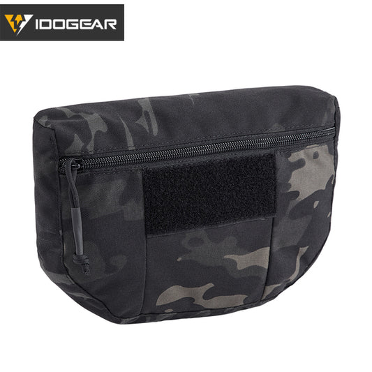 IDOGEAR Tactical Armor Carrier Drop Pouch AVS JPC CPC Pouch Waist Bag EDC Combat Army Tactical Waist Pouch  Multicam 3520