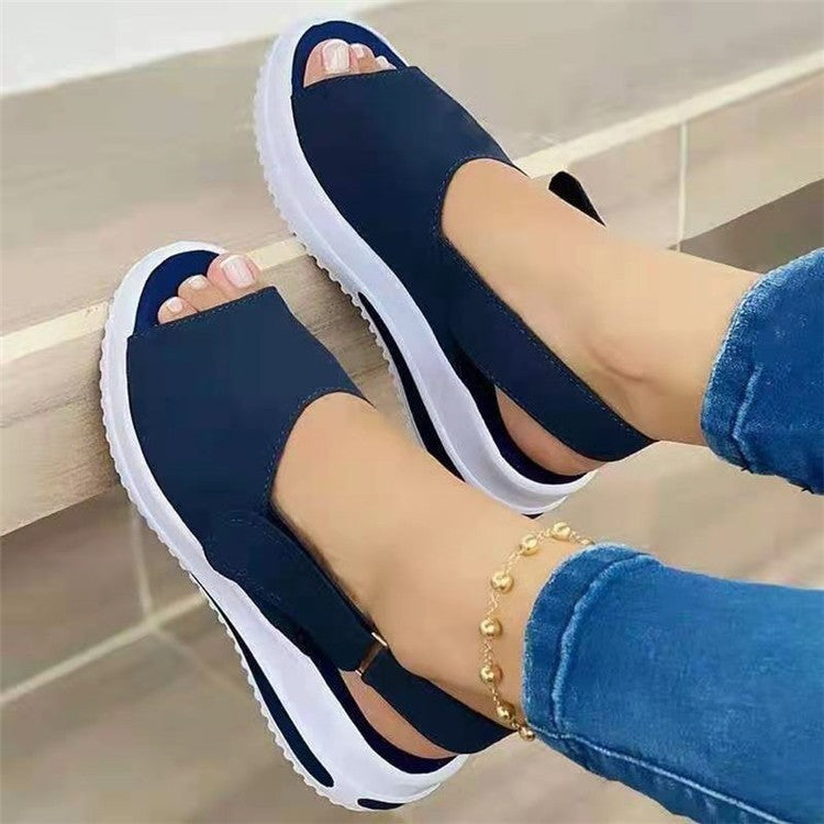 Flat Heel Beach Low Top Sandals