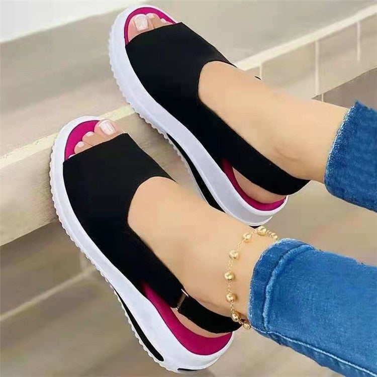 Flat Heel Beach Low Top Sandals