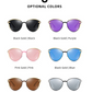 Vintage Polarized Sunglasses for Women  - Oval Cat-Eyed Styled Fashion Eyewear