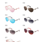 Women's Fashionable Pilot Sunglasses Vintage UV-400 Shades