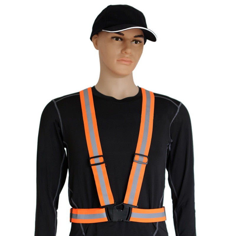 Reflective Vest with Reflector Bands