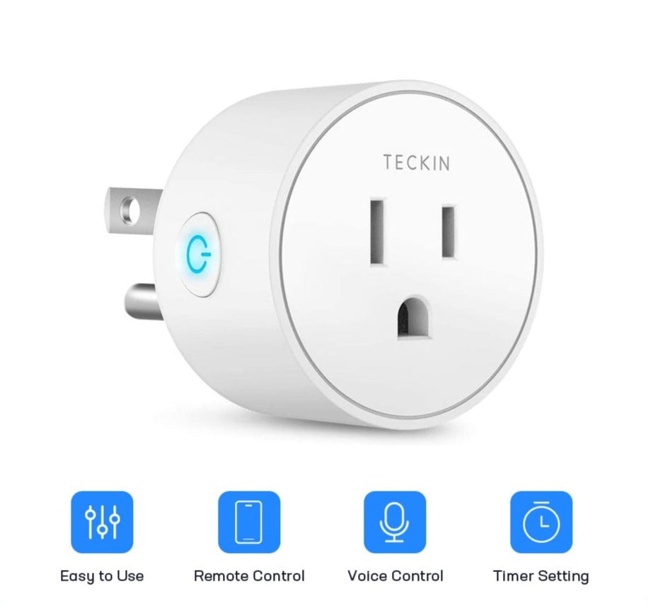 WiFi Smart Plug with Remote Voice Control