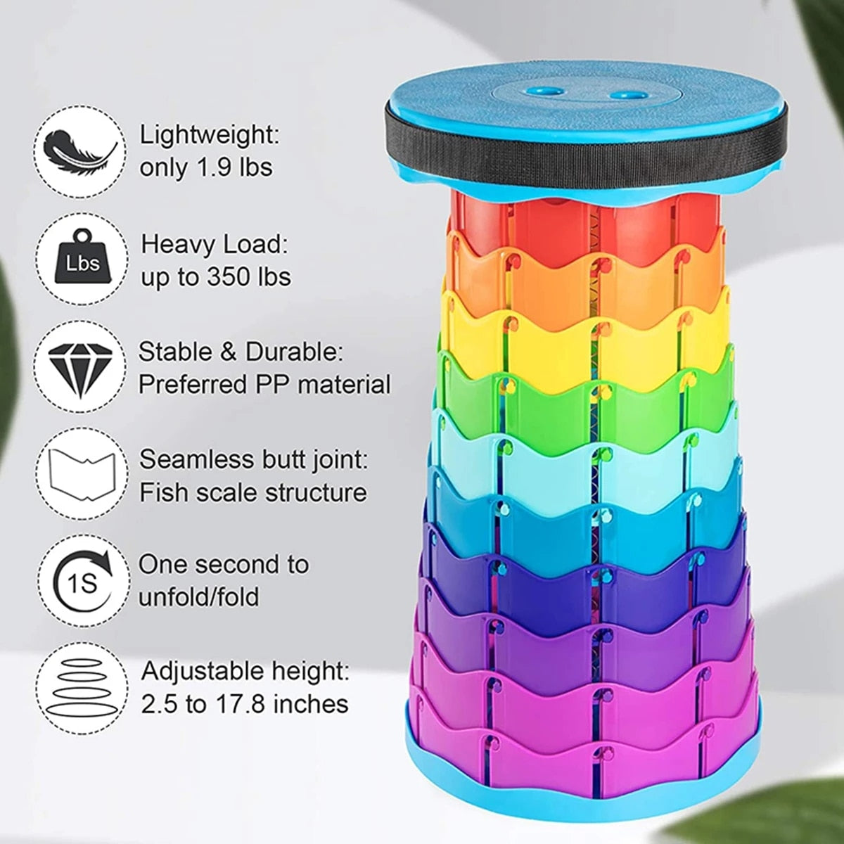 Telescopic Adjustable Stool