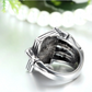 Skull Hand Claw Poker Playing Gothic Ring
