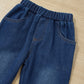 Girls BE YOURSELF T-Shirt and Bell Bottom Jeans Set
