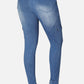 Drawstring Ankle Pocket Jeans