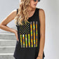 Sunflowers American Flag Tank